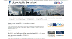 Desktop Screenshot of liceoattiliobertolucci.org