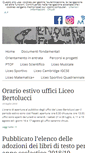 Mobile Screenshot of liceoattiliobertolucci.org